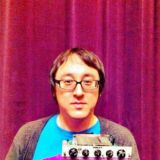 Jeff Schroeder of Smashing Pumpkins and his custom VIOLET module.